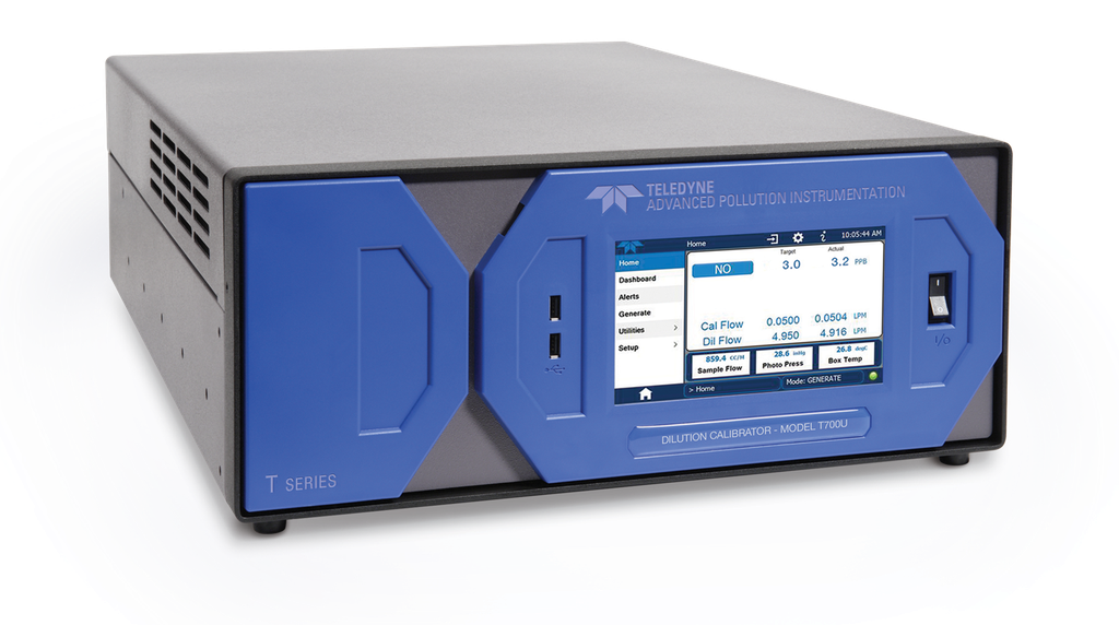 [WEBSITE__22027_b2b0f021] TELEDYNE API Model T700U Trace-level Dynamic Dilution Calibrator (TAPI)