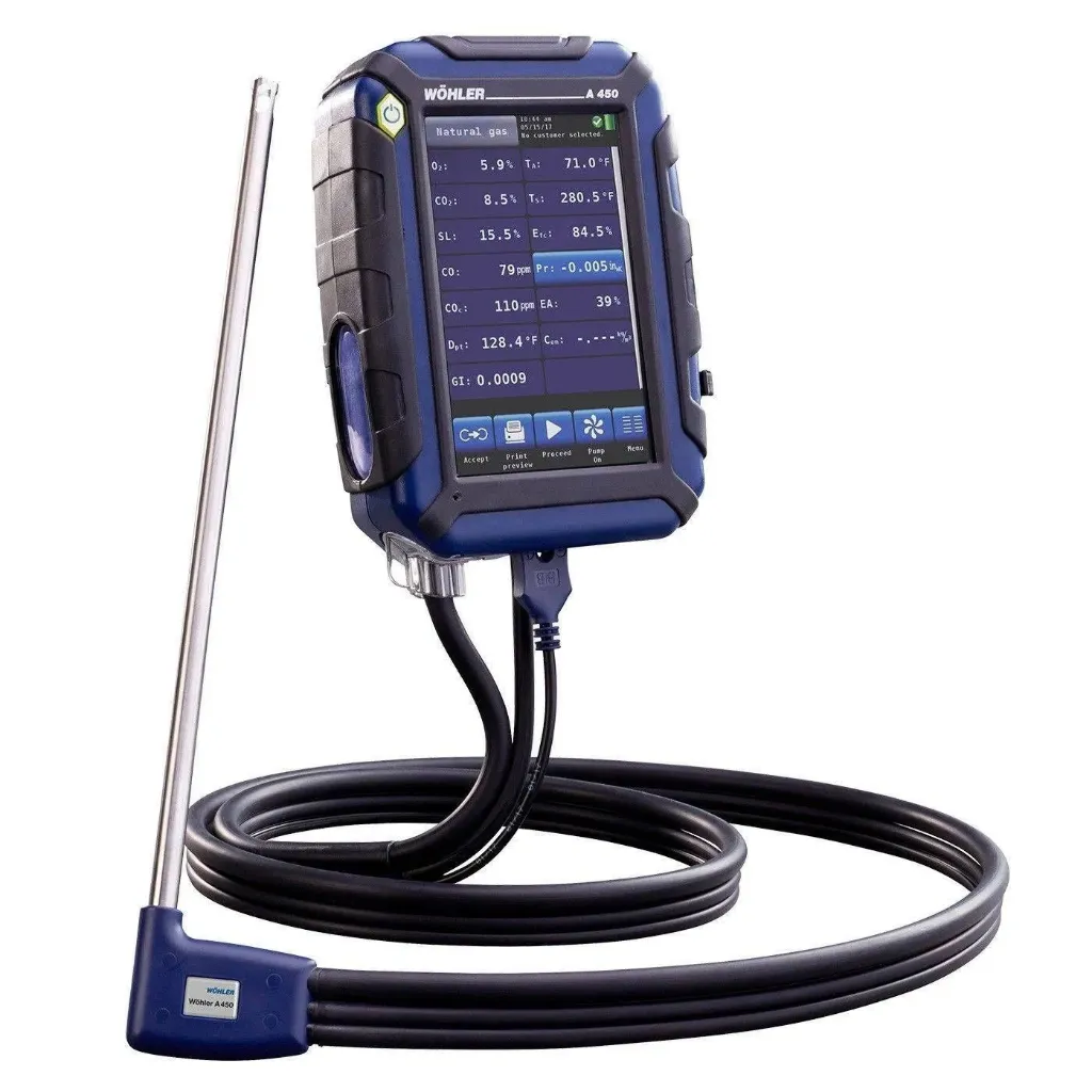 [WEBSITE__A_450] Wöhler A 450 Combustion Analyser